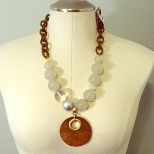 Anthropologie Accent Necklace Brand New With Tags